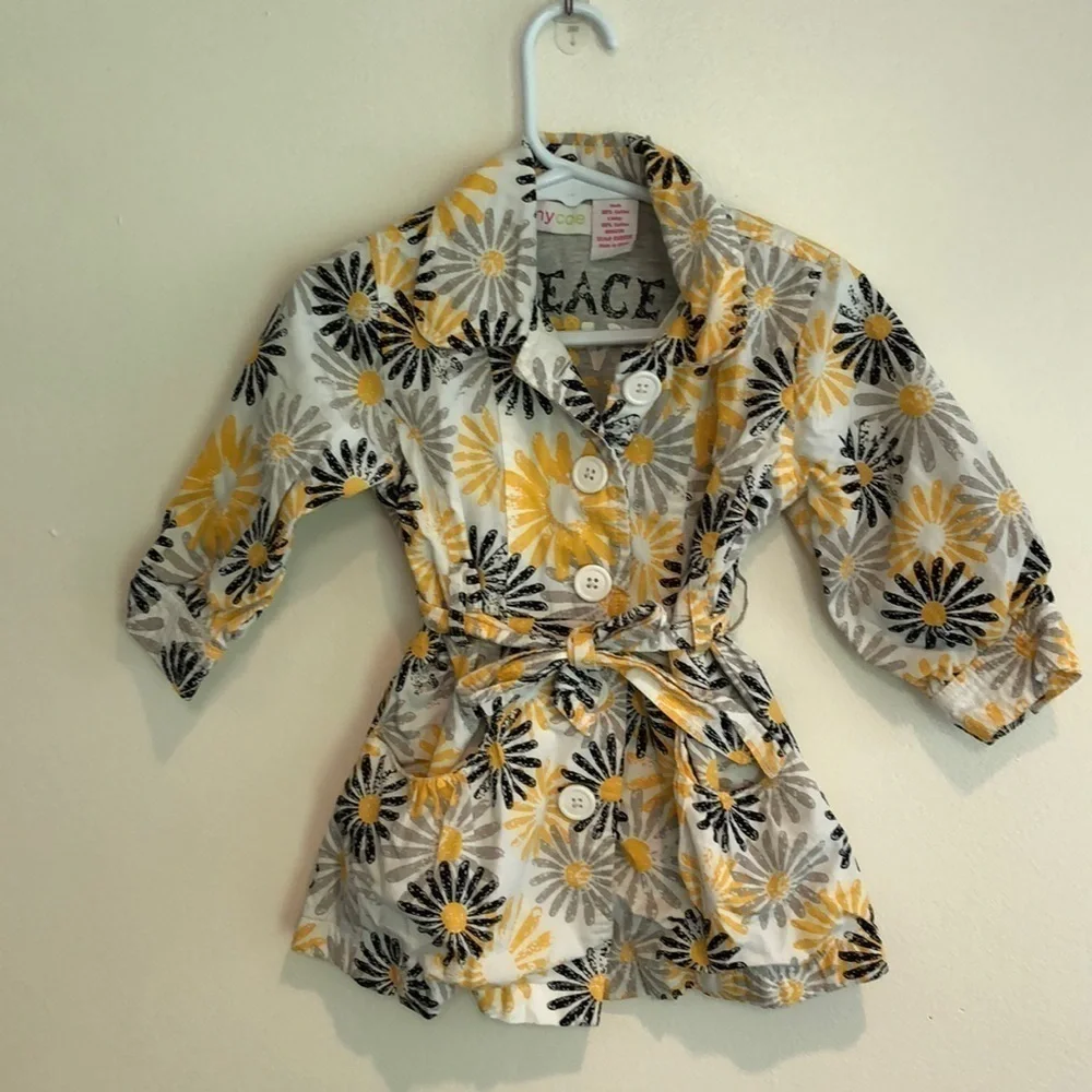 Amy Coe 18 month Daisy Jacket lightweight fall spring